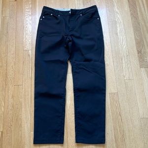 Outlier slim dungarees, black